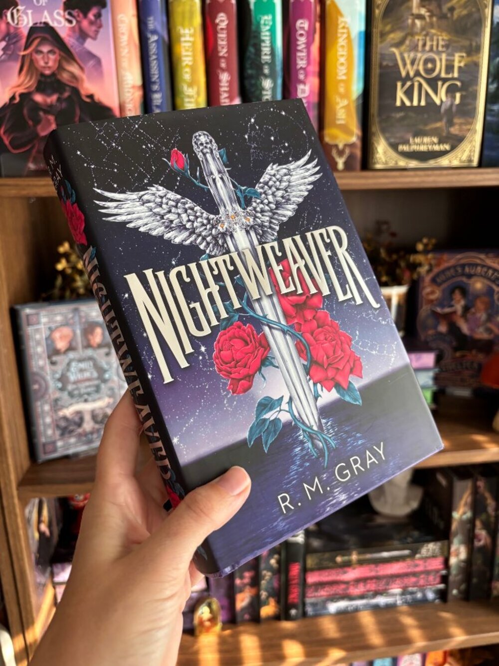 Purple B&N Nightweaver Special Edition Hardback